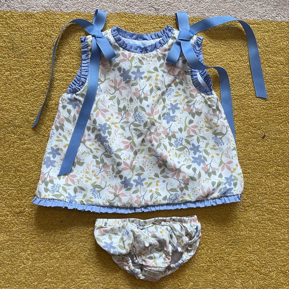 Bella Bliss Floral top (no bloomers)